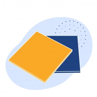 Паронит листовой общего назначения 0.4х3000х1500 мм ПОН-А ГОСТ 481-80