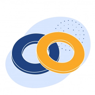 Шайба плоская нержавеющая 100 мм AISI 316 DIN 125