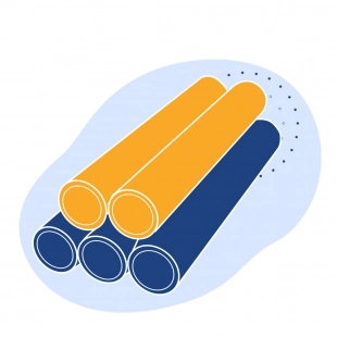 Труба стальная электросварная прямошовная 2320x44 мм Ст20