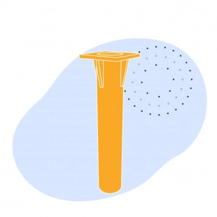 Закладная деталь фундамента ЗДФ -0.325-3.0 ОГКСф-1000