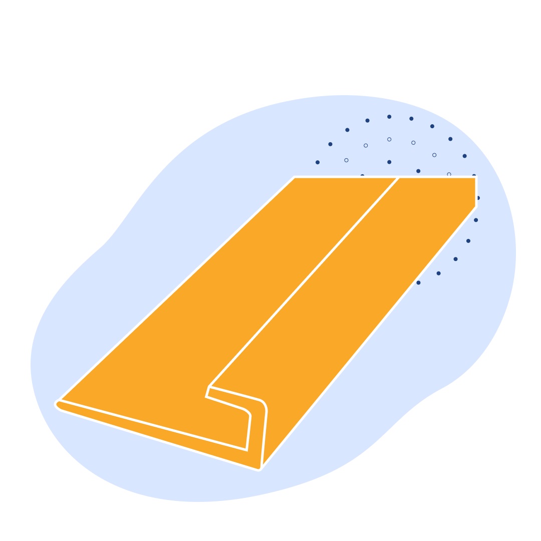 L-образный профиль стальной 32х20х4 мм СТ0 ГОСТ 8510-86