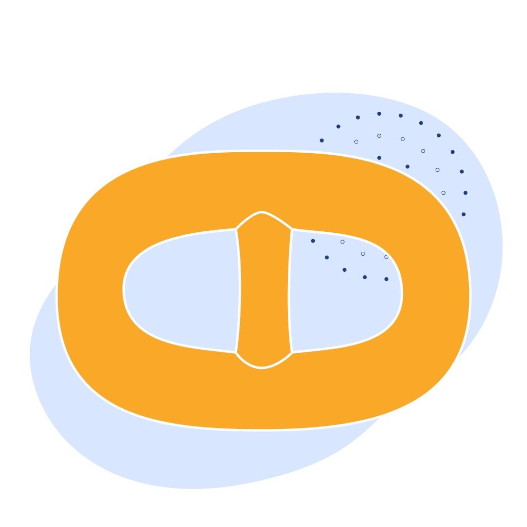 Якорное звено увеличенное с распоркой ГОСТ 228-79 16x96x64x58 мм