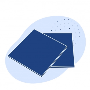 Паронит листовой общего назначения 0.4х3000х1500 мм ПОН-А ГОСТ 481-80