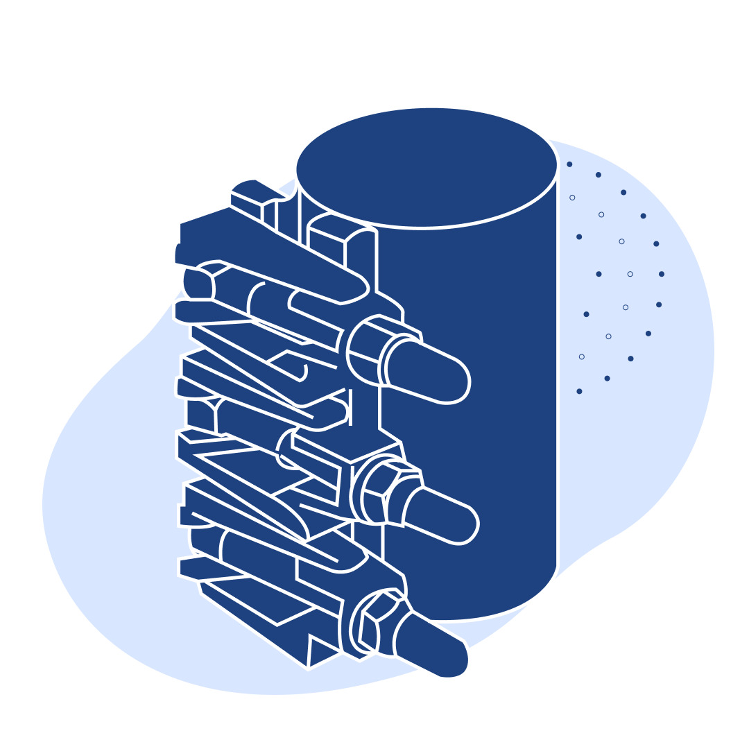 Хомут ремонтный чугунный Ду 80 мм