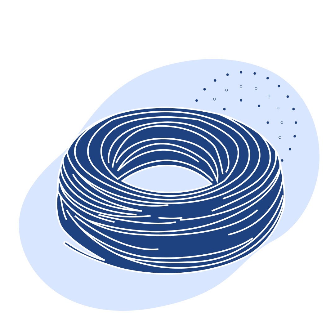 Канат тройной свивки ЛК-Р 34 мм ГОСТ 3089-80