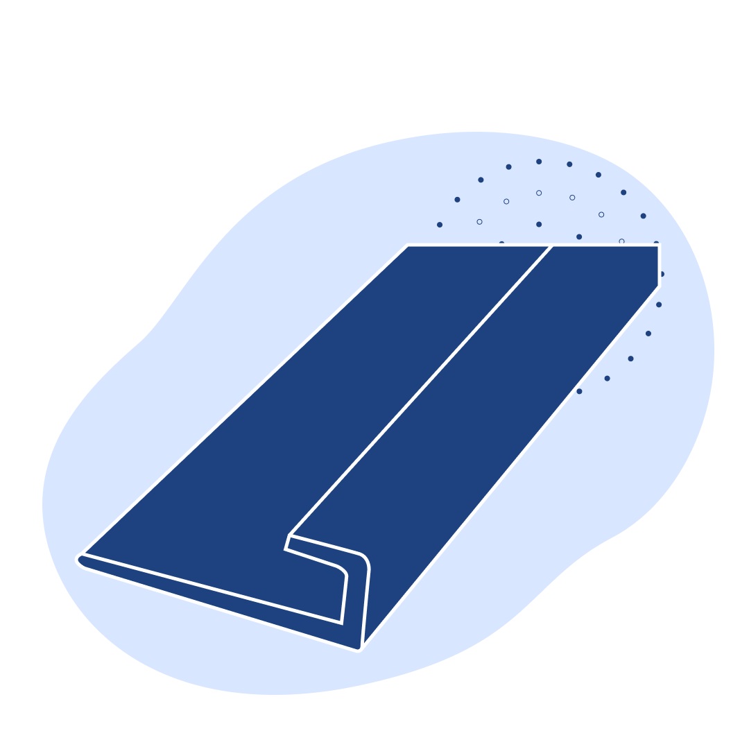 L-образный профиль стальной 32х20х4 мм СТ0 ГОСТ 8510-86